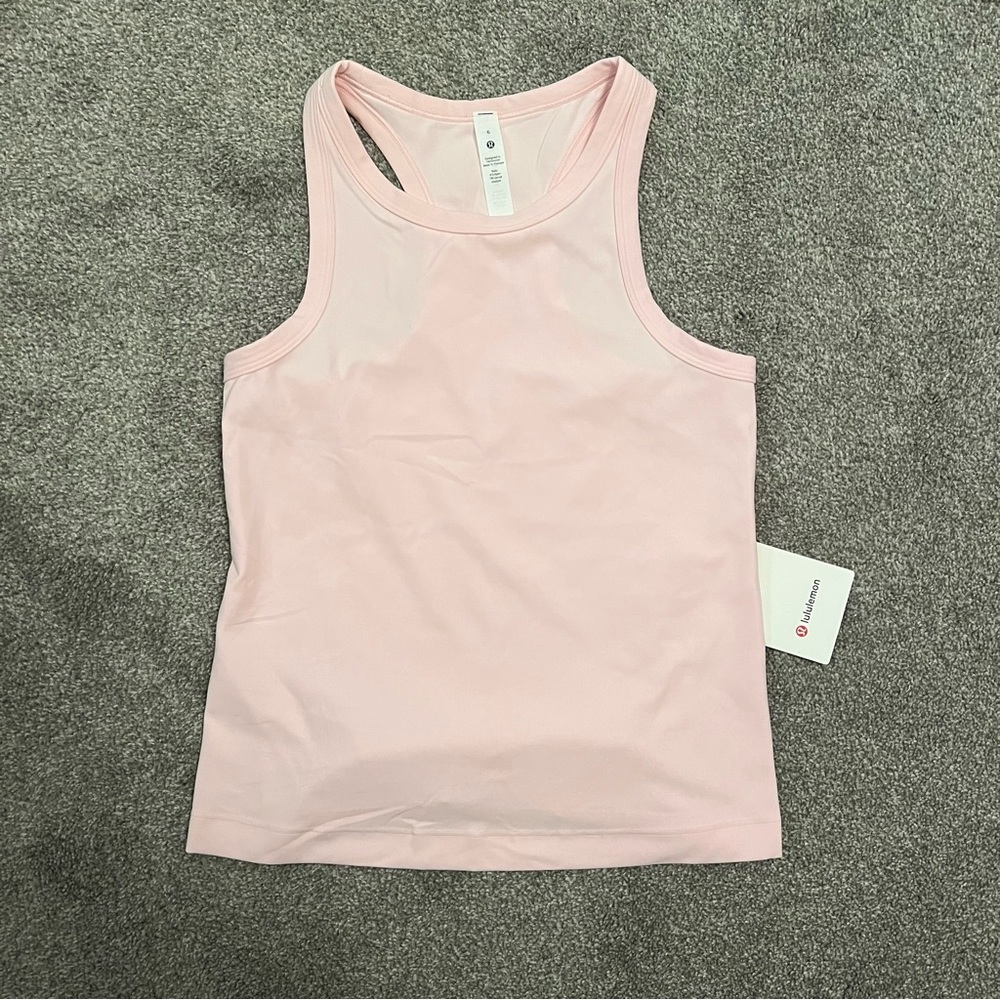 NWT lululemon Align Waist-Length Racerback in Strawberry Milk